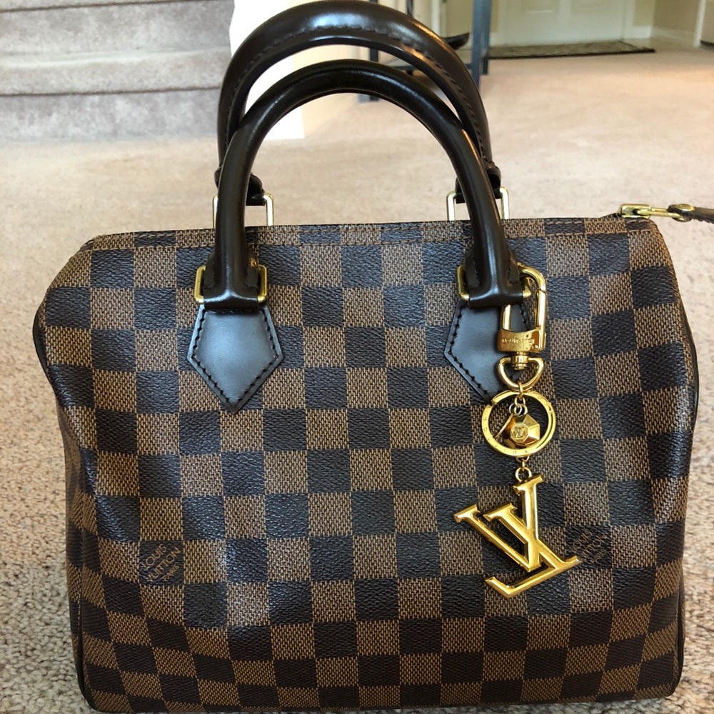 LOUIS VUITTON * SPEEDY 25 * (CHARM NOT INCLUDED)
